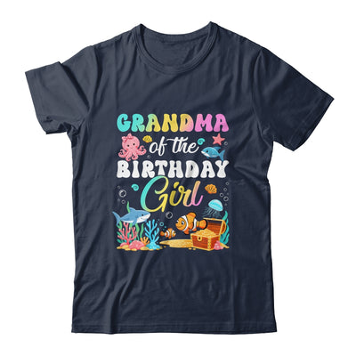 Grandma Of The Birthday Girl Sea Fish Ocean Aquarium Shirt & Hoodie | siriusteestore