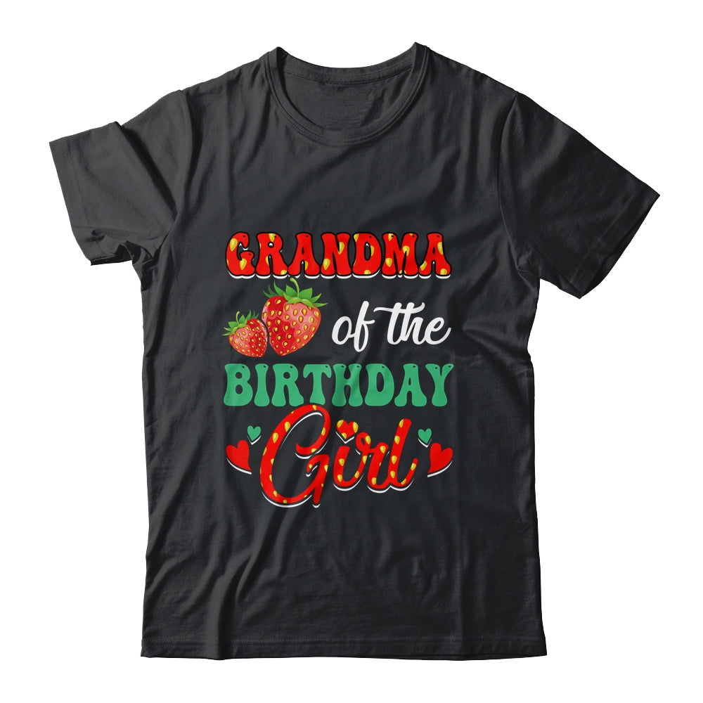 Grandma Of The Birthday Girl Strawberry Themed B-day Party Shirt & Hoodie | siriusteestore