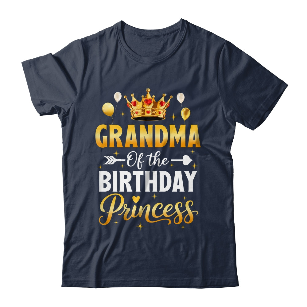 Grandma Of The Birthday Princess Birthday Girl Family Kid Shirt & Hoodie | siriusteestore