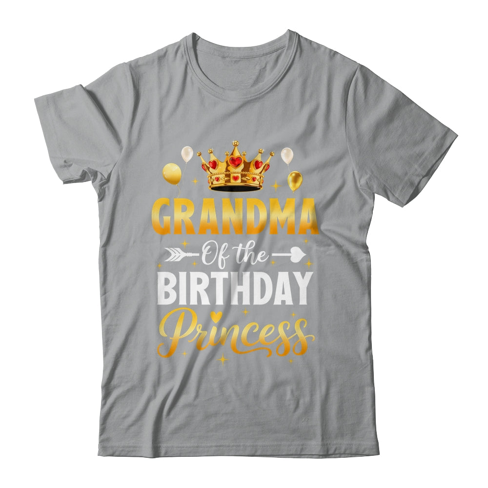 Grandma Of The Birthday Princess Birthday Girl Family Kid Shirt & Hoodie | siriusteestore