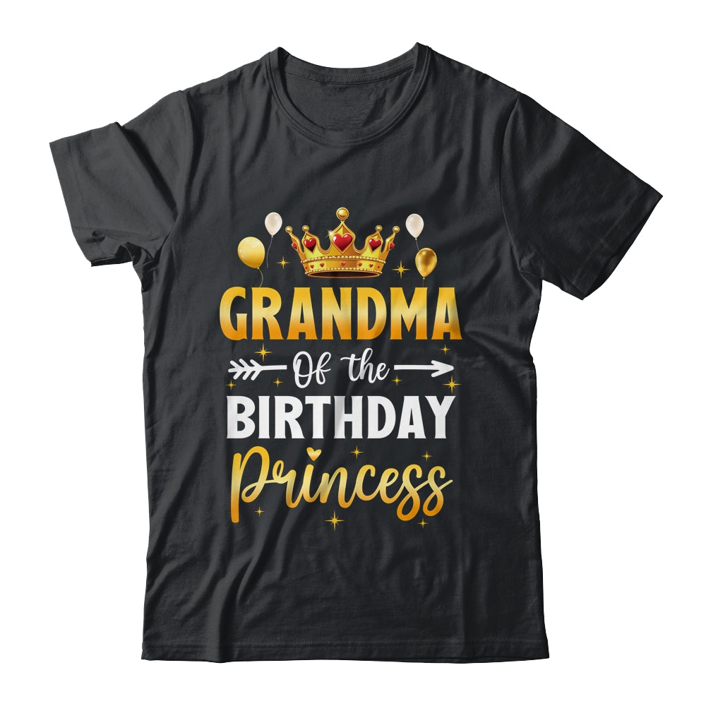 Grandma Of The Birthday Princess Birthday Girl Party Family Shirt & Hoodie | siriusteestore