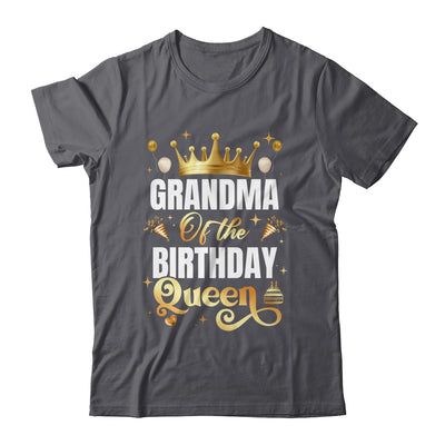 Grandma Of The Birthday Queen Funny Matching Birthday Party Shirt & Hoodie | siriusteestore