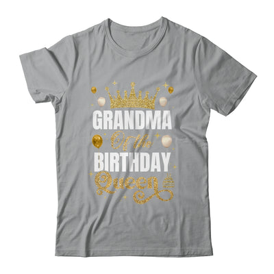 Grandma Of The Birthday Queen Women Girls Bday Party For Her Shirt & Hoodie | siriusteestore