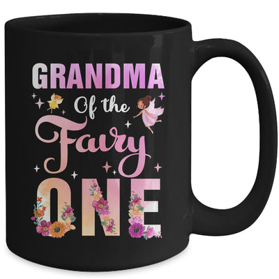 Grandma Of The Fairy One 1st Birthday Girl Party Decoration Mug | siriusteestore