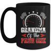 Grandma Of The Fast One 1st Birthday Racing Car Family Mug | siriusteestore