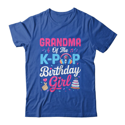 Grandma Of The K-Pop Birthday Girl Korean Music Family Shirt & Hoodie | siriusteestore