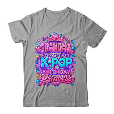 Grandma Of The K-Pop Birthday Princess Korean Music Lovers Shirt & Hoodie | siriusteestore