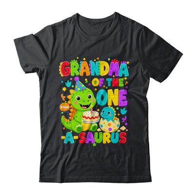 Grandma Of The One-A-Saurus 1St Birthday Boy T-Rex Dinosaur Shirt & Hoodie | siriusteestore