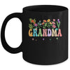 Grandma Women Wildflower Floral Design Grandma Mothers Day Mug | siriusteestore