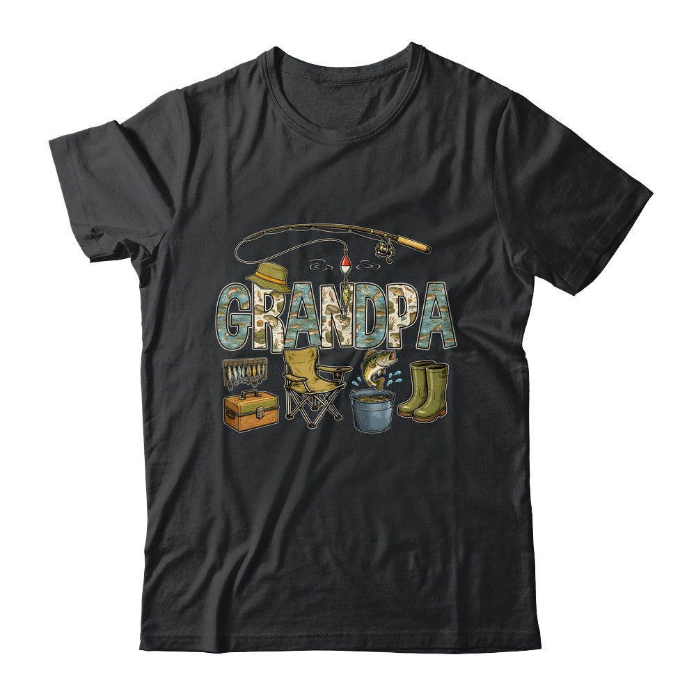Grandpa Of The Big One Fishing O-Fish-Ally 1St Birthday Shirt & Hoodie | siriusteestore