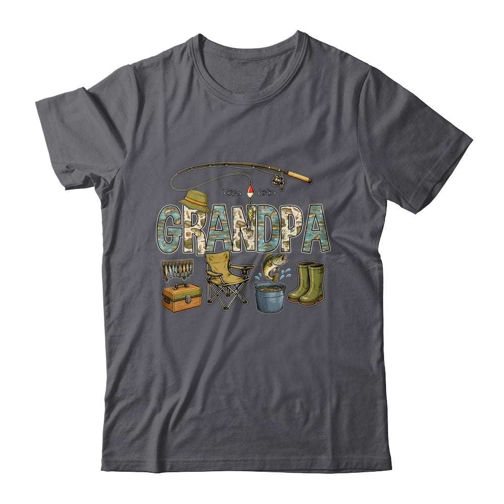 Grandpa Of The Big One Fishing O-Fish-Ally 1St Birthday Shirt & Hoodie | siriusteestore
