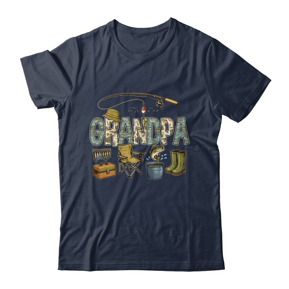 Grandpa Of The Big One Fishing O-Fish-Ally 1St Birthday Shirt & Hoodie | siriusteestore
