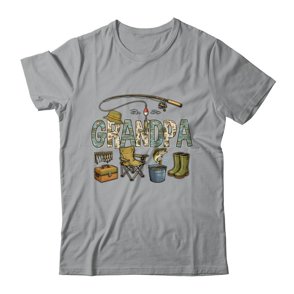 Grandpa Of The Big One Fishing O-Fish-Ally 1St Birthday Shirt & Hoodie | siriusteestore
