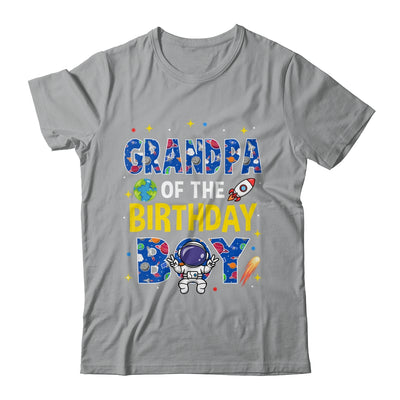 Grandpa Of The Birthday Boy Space Astronaut Family Birthday Shirt & Hoodie | siriusteestore