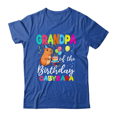Grandpa Of The Birthday Capybara Girl Bday Party Family Shirt & Hoodie | siriusteestore