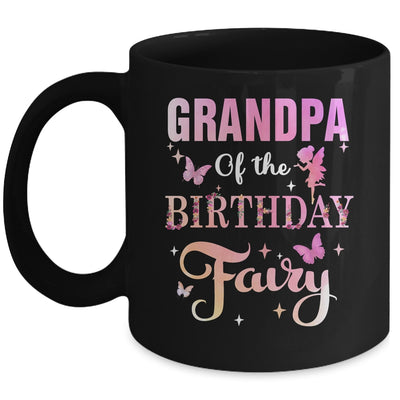 Grandpa Of The Birthday Fairy Princess Girl Party Decoration Mug | siriusteestore