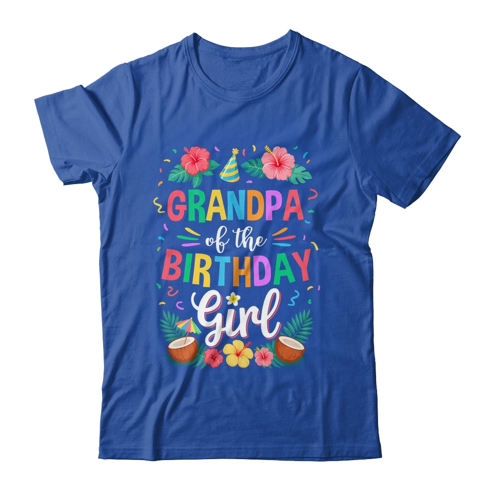 Grandpa Of The Birthday Girl Aloha Hawaii Party 1st Birthday Shirt & Hoodie | siriusteestore