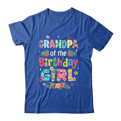 Grandpa Of The Birthday Girl Hawaii Family Party Decor Shirt & Hoodie | siriusteestore