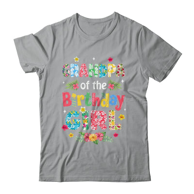 Grandpa Of The Birthday Girl Hawaii Family Party Decor Shirt & Hoodie | siriusteestore