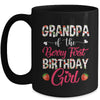 Grandpa Of The Birthday Girl Strawberry Berry 1st Birthday Girl Mug | siriusteestore