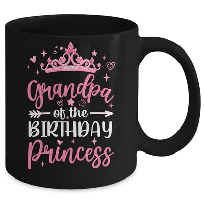 Grandpa Of The Birthday Princess Birthday Girl Kid Family Mug | siriusteestore