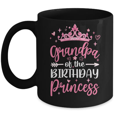 Grandpa Of The Birthday Princess Birthday Girl Kid Family Mug | siriusteestore