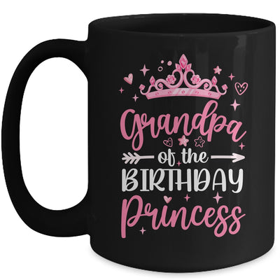 Grandpa Of The Birthday Princess Birthday Girl Kid Family Mug | siriusteestore