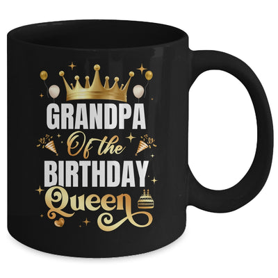 Grandpa Of The Birthday Queen Funny Matching Birthday Party Mug | siriusteestore