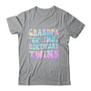 Grandpa Of The Birthday Twins Girls Kids Party Retro Bday Shirt & Hoodie | siriusteestore