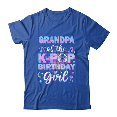Grandpa Of The K-Pop Birthday Girl Matching Family Music Shirt & Hoodie | siriusteestore