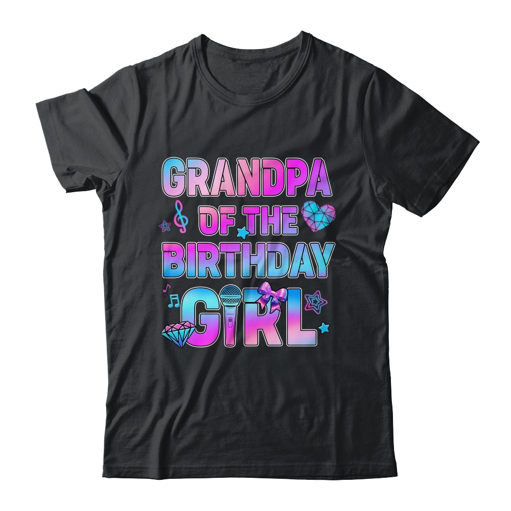 Grandpa Of The K-Pop Birthday Girls Korean Music Family Shirt & Hoodie | siriusteestore