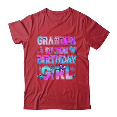Grandpa Of The K-Pop Birthday Girls Korean Music Family Shirt & Hoodie | siriusteestore