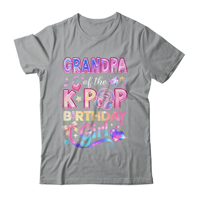 Grandpa Of The K-Pop Birthday Girls Korean Music Lovers Shirt & Hoodie | siriusteestore