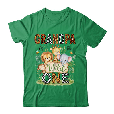 Grandpa Of The Wild One First Birthday Boy Jungle Safari Shirt & Hoodie | siriusteestore