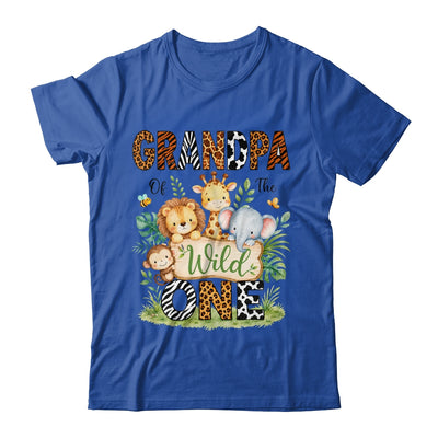 Grandpa Of The Wild One First Birthday Boy Jungle Safari Shirt & Hoodie | siriusteestore
