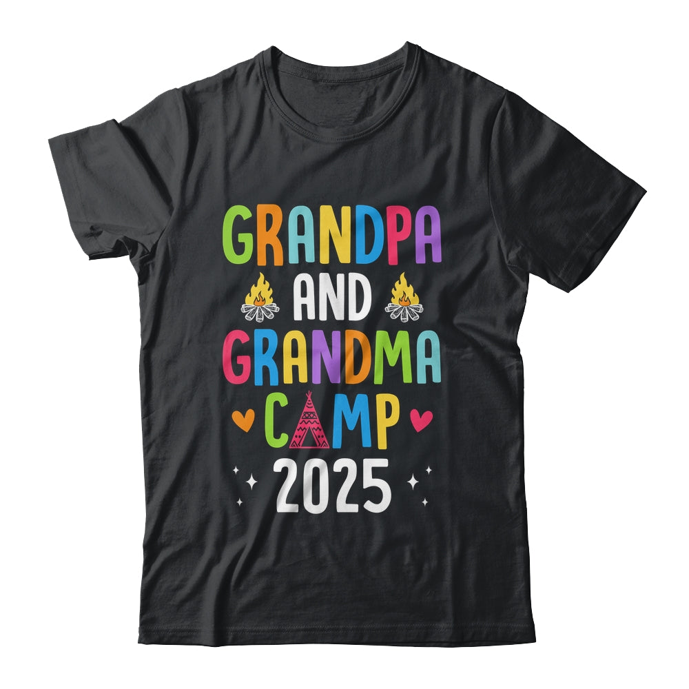 Grandparents Camp 2025 Cousins Summer Camping Vacation Shirt & Tank Top | siriusteestore