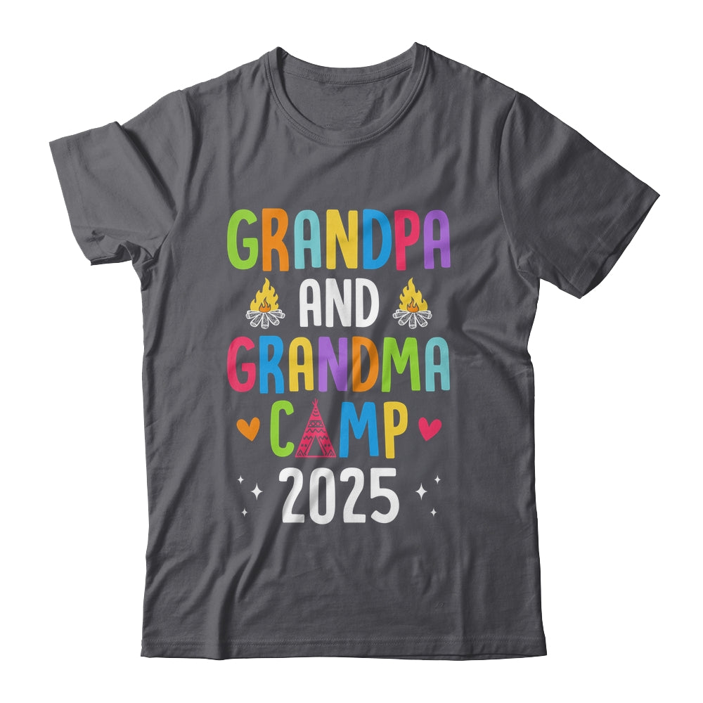 Grandparents Camp 2025 Cousins Summer Camping Vacation Shirt & Tank Top | siriusteestore