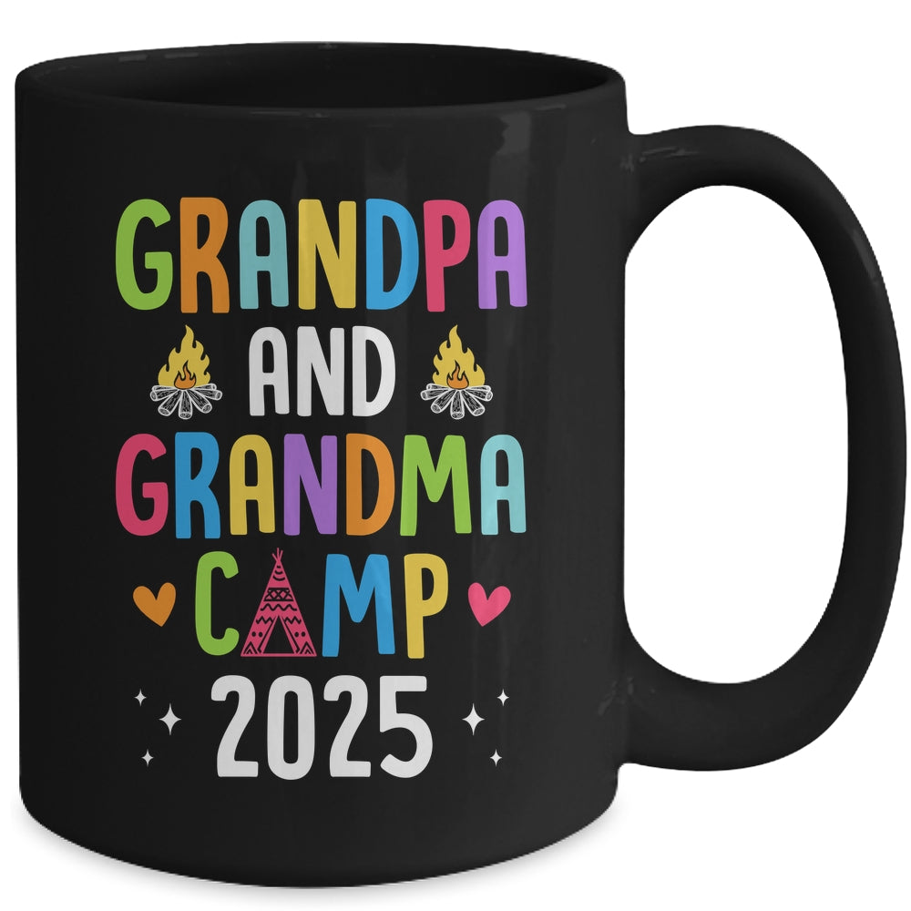 Grandparents Camp 2025 Cousins Summer Camping Vacation Mug | siriusteestore