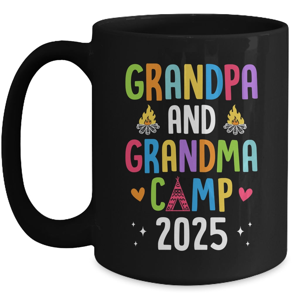 Grandparents Camp 2025 Cousins Summer Camping Vacation Mug | siriusteestore