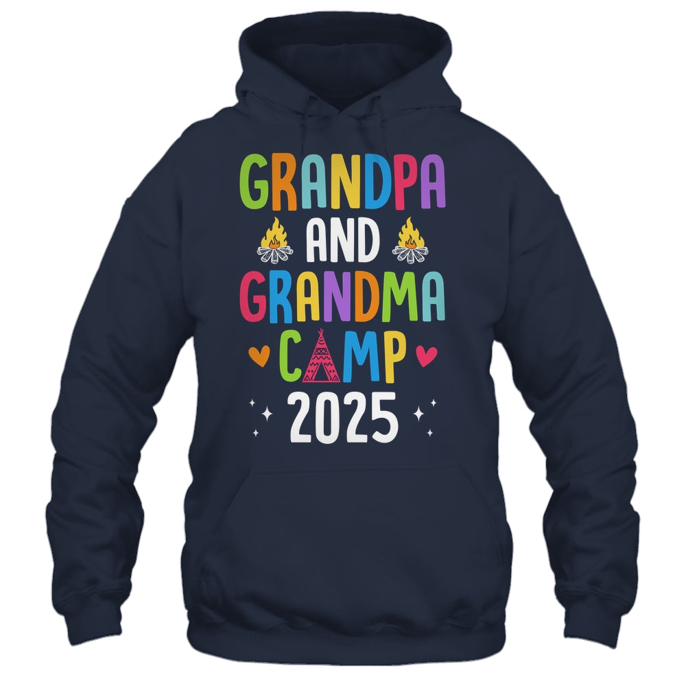 Grandparents Camp 2025 Cousins Summer Camping Vacation Shirt & Tank Top | siriusteestore