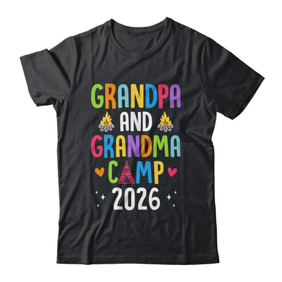 Grandparents Camp 2026 Cousins Summer Camping Vacation Shirt & Tank Top | siriusteestore