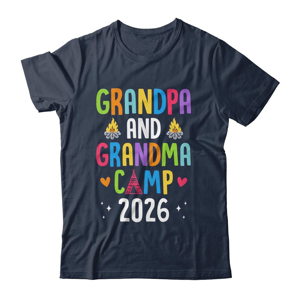 Grandparents Camp 2026 Cousins Summer Camping Vacation Shirt & Tank Top | siriusteestore