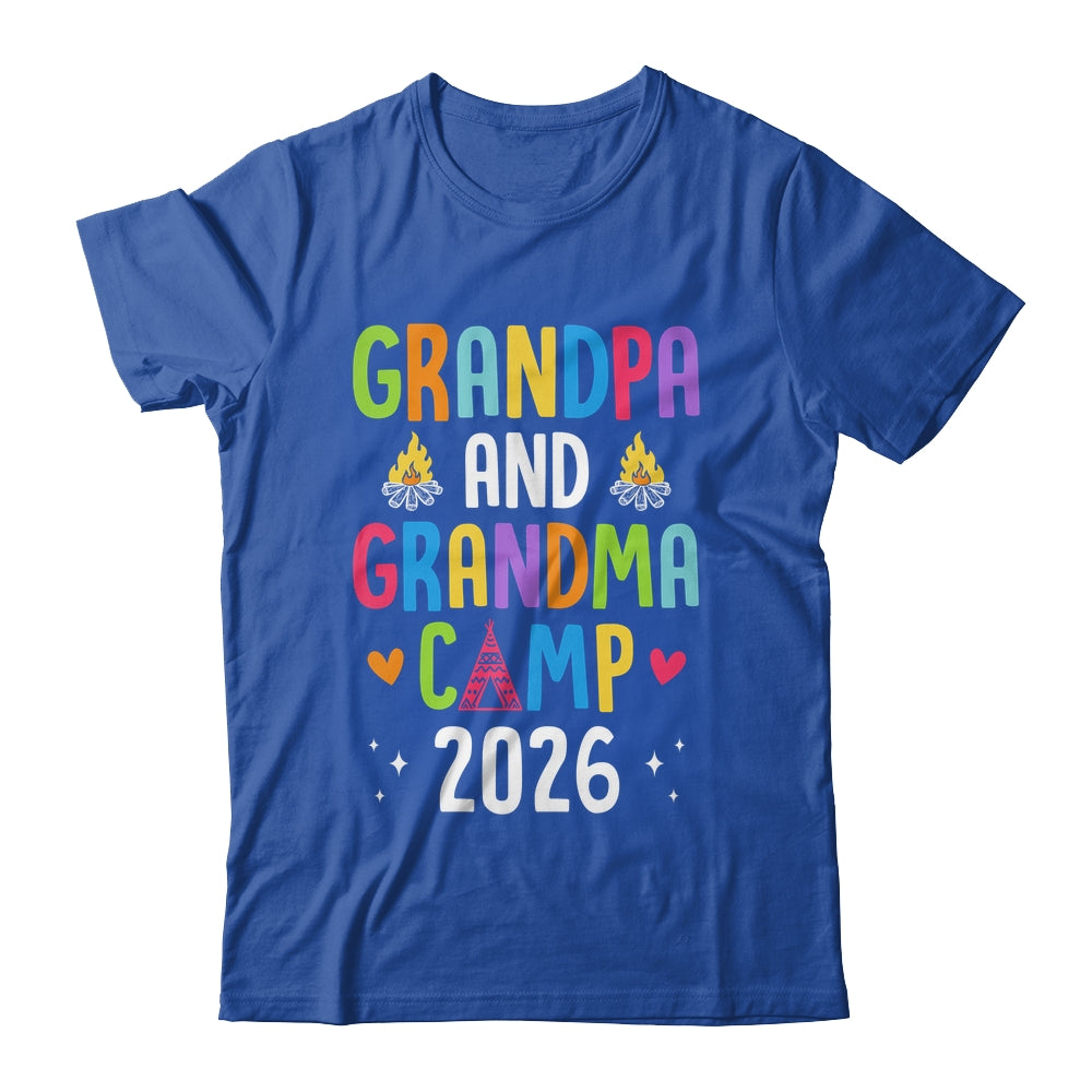 Grandparents Camp 2026 Cousins Summer Camping Vacation Shirt & Tank Top | siriusteestore