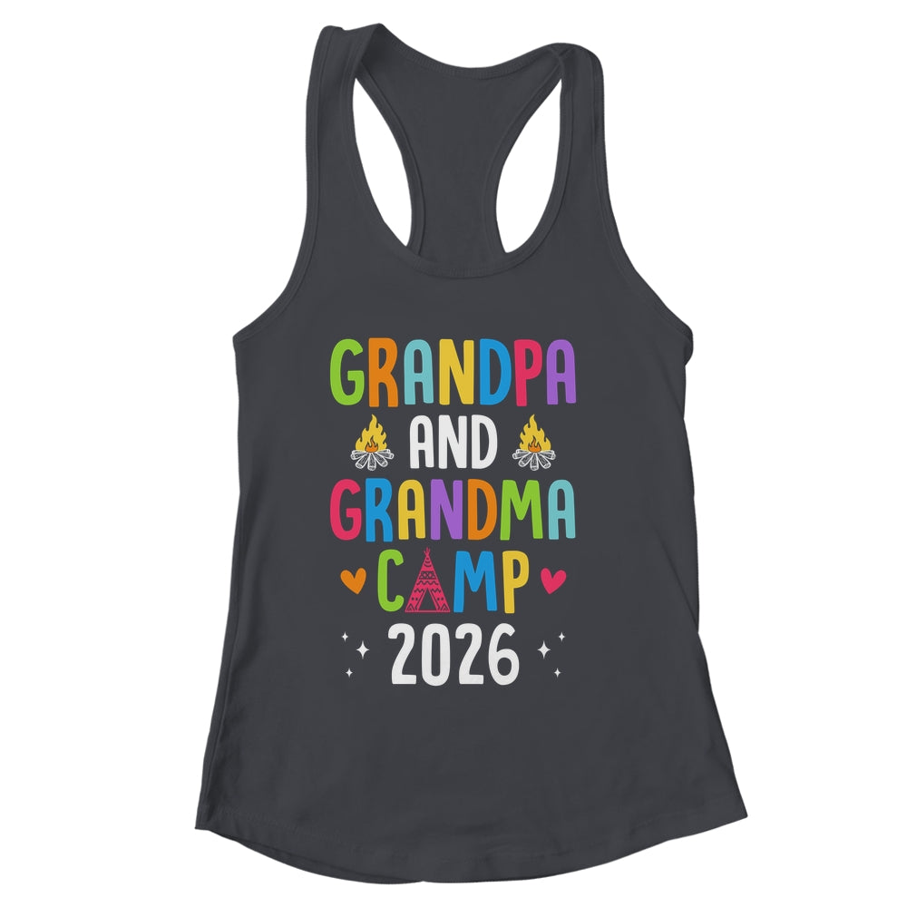 Grandparents Camp 2026 Cousins Summer Camping Vacation Shirt & Tank Top | siriusteestore