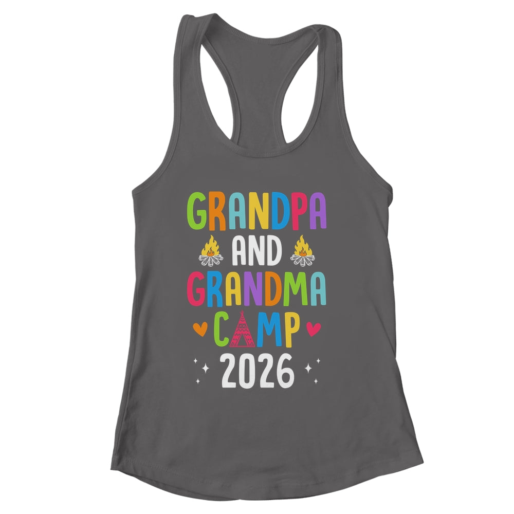 Grandparents Camp 2026 Cousins Summer Camping Vacation Shirt & Tank Top | siriusteestore