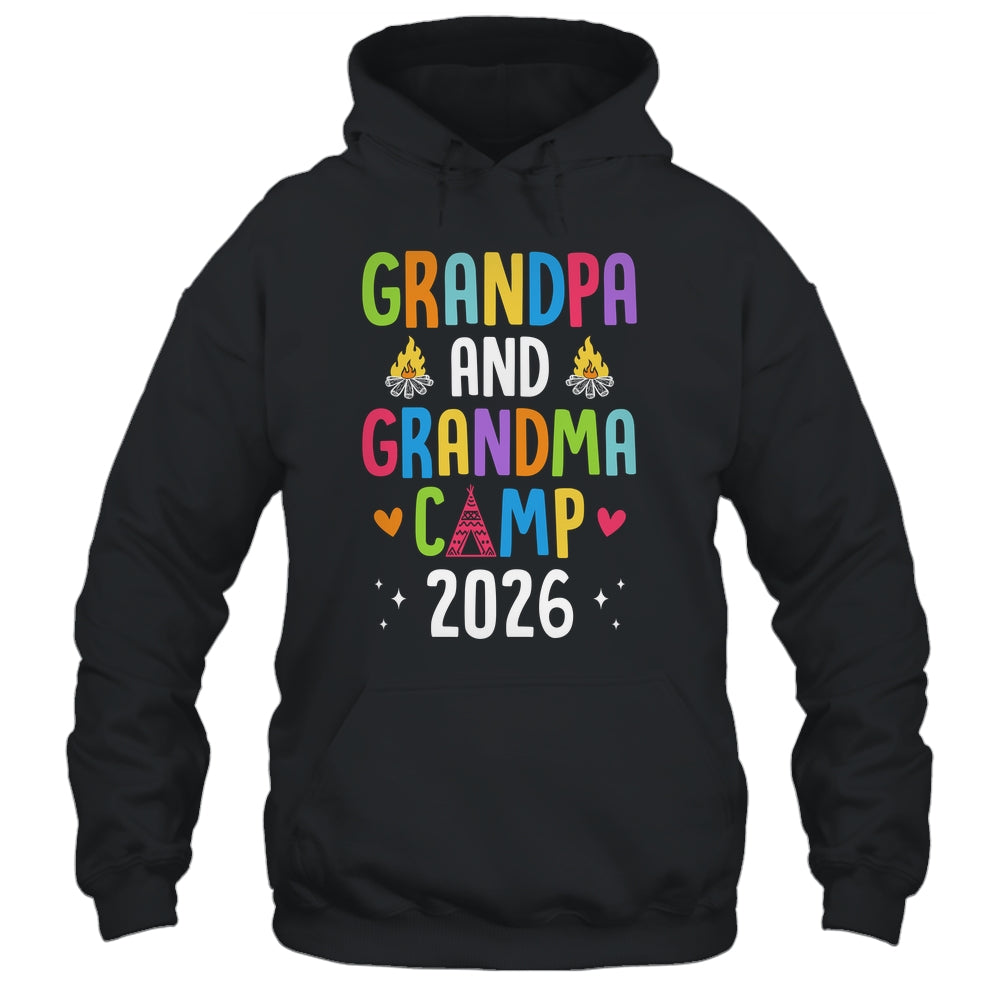 Grandparents Camp 2026 Cousins Summer Camping Vacation Shirt & Tank Top | siriusteestore