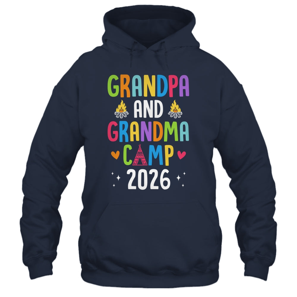 Grandparents Camp 2026 Cousins Summer Camping Vacation Shirt & Tank Top | siriusteestore