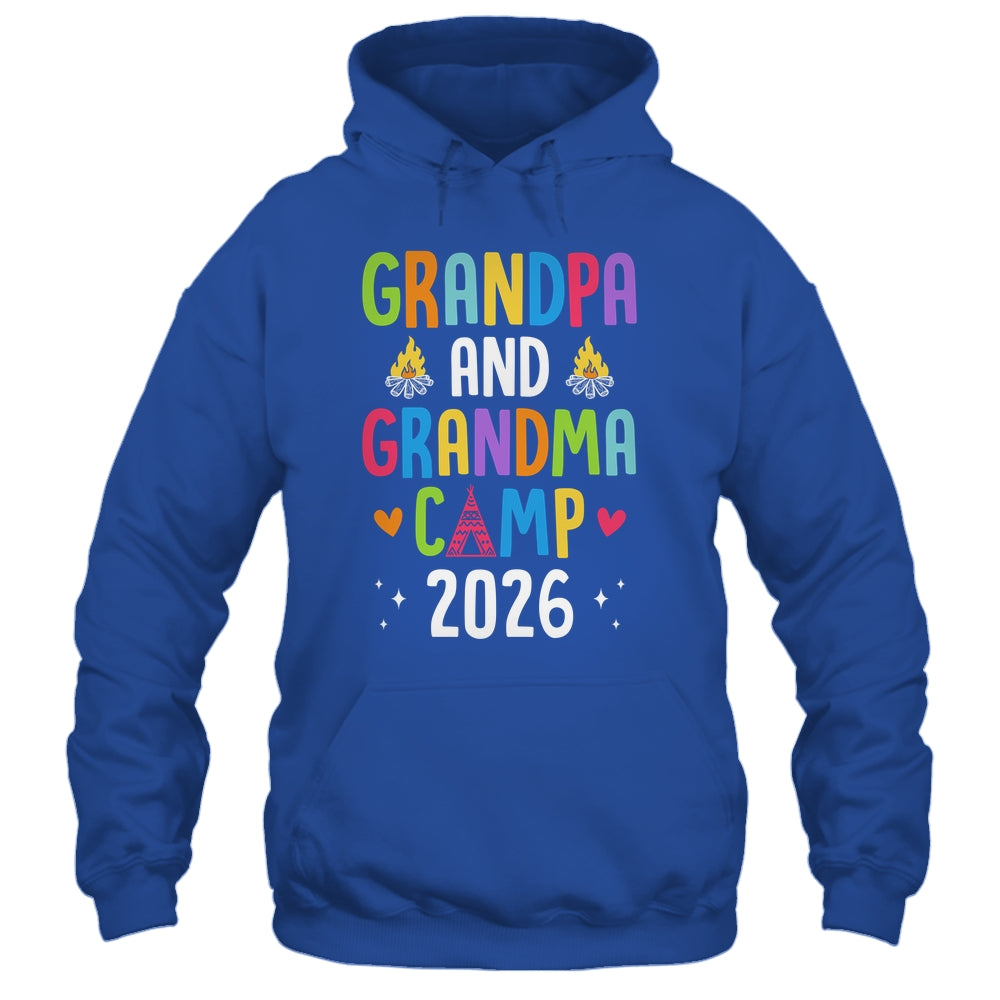 Grandparents Camp 2026 Cousins Summer Camping Vacation Shirt & Tank Top | siriusteestore