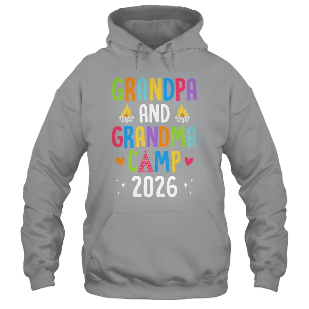 Grandparents Camp 2026 Cousins Summer Camping Vacation Shirt & Tank Top | siriusteestore