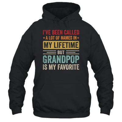 Grandpop Is My Favorite Name Funny Father's Day Grandpop Shirt & Hoodie | siriusteestore